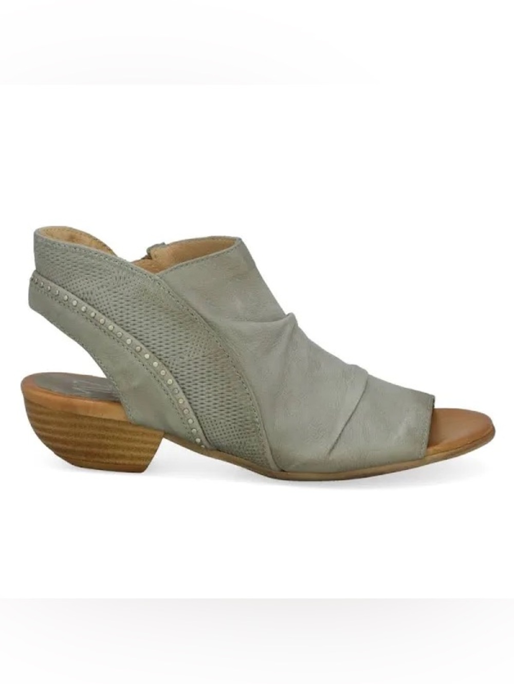 Miz Mooz Cailey Sandal 37 Sage Leather Dress Casual